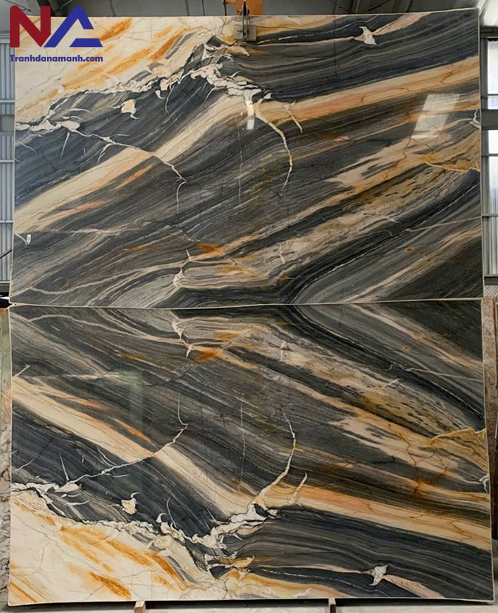 Tranh đá tự nhiên đối xứng TDDX11