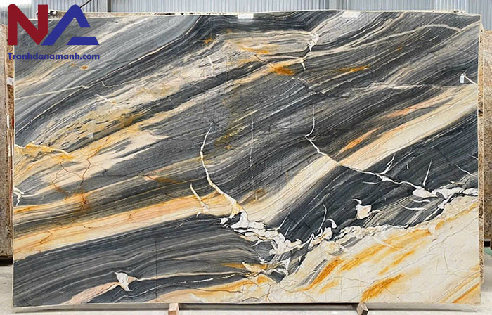 Tranh đá tự nhiên đối xứng TDDX11