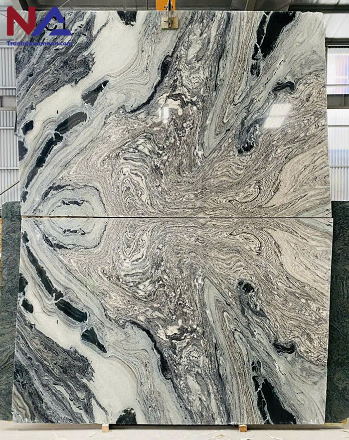 Tranh đá thạch anh đối xứng TDDX12