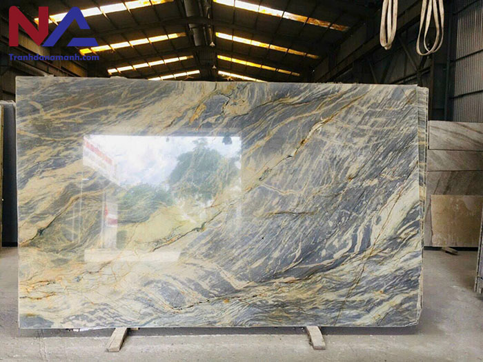 Tranh đá thạch anh đối xứng TDDX26