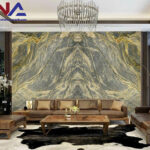 Tranh đá thạch anh đối xứng TDDX26