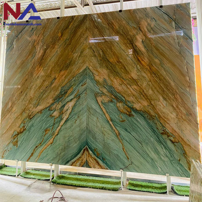 Tranh đá đối xứng xuyên sáng TDDX04