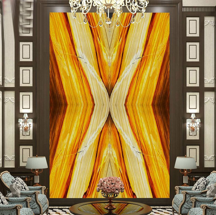 Tranh đá Onyx thông tầng xuyên sáng TDTT11