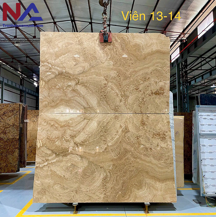 Tranh đá Onyx xuyên sáng TDXS12