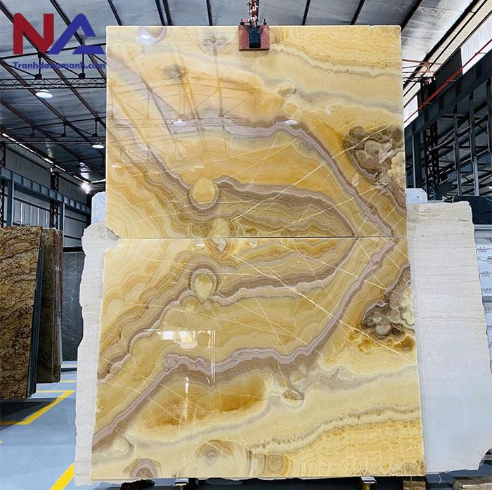 Tranh đá Onyx xuyên sáng TDXS14