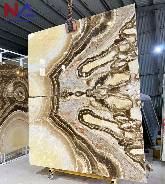 Tranh đá Onyx xuyên sáng TDXS18