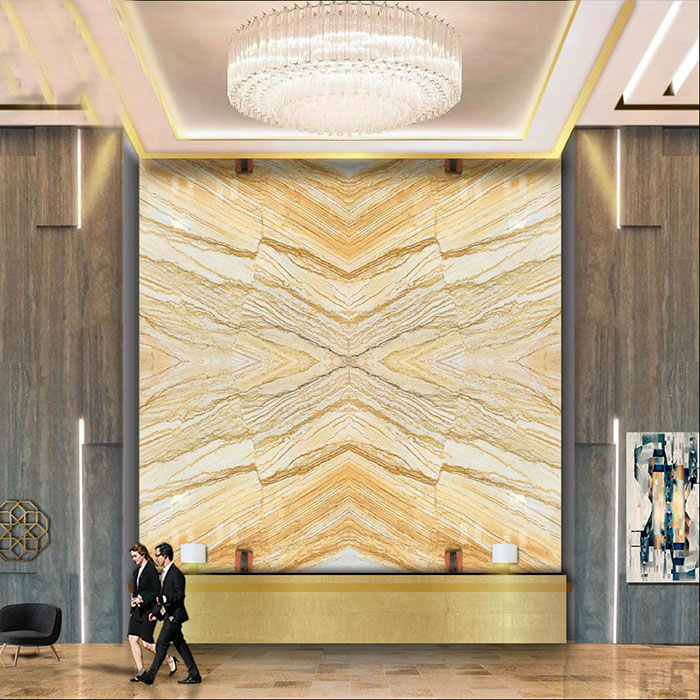 Tranh đá Quart đối xứng TDDX20