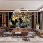 Tranh đá sơn thủy tự nhiên TDST18