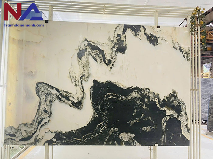 Tranh đá sơn thủy xuyên sáng TDST19