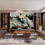 Tranh đá sơn thủy tự nhiên TDST20