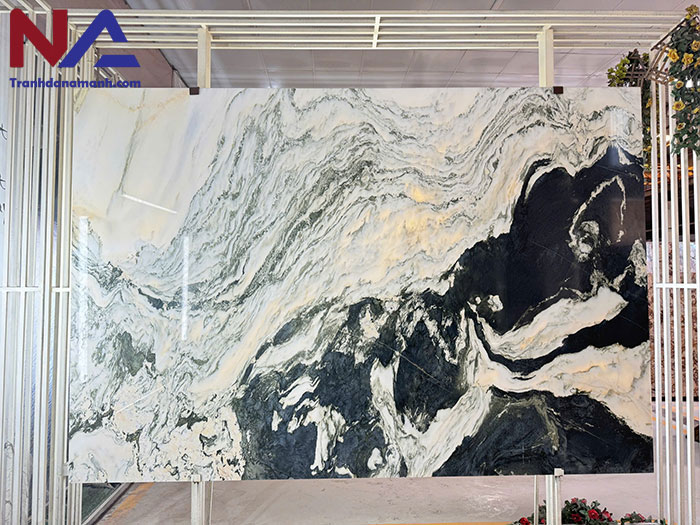 Tranh đá sơn thủy xuyên sáng TDST27