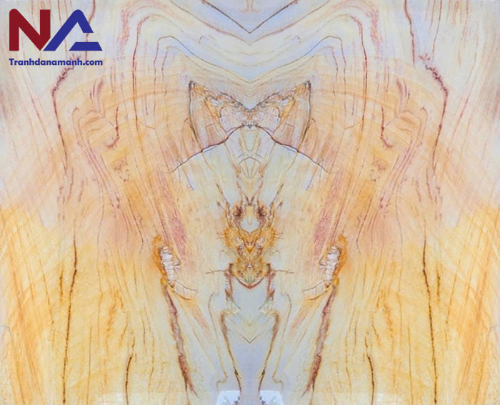 Tranh đá thạch anh đối xứng TDTA02