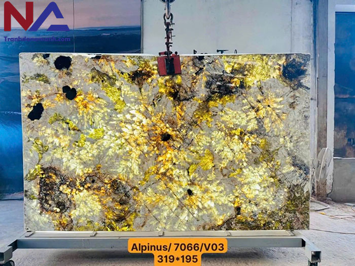 Tranh đá thạch anh xuyên sáng TDTA05