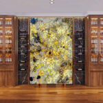 Tranh đá thạch anh xuyên sáng TDTA05