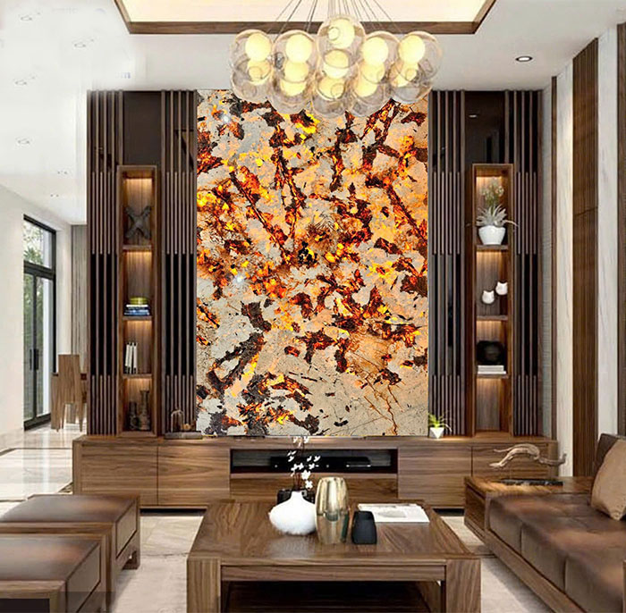 Tranh đá thạch anh tự nhiên TDTA09