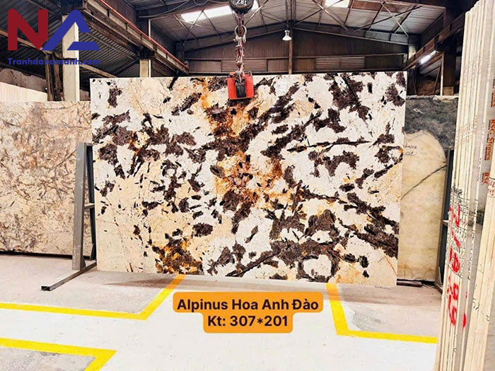 Tranh đá thạch anh tự nhiên TDTA09