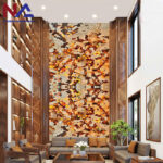 Tranh đá thạch anh tự nhiên TDTA09