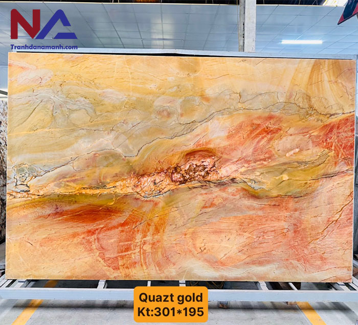 Tranh đá thạch anh tự nhiên TDTA01