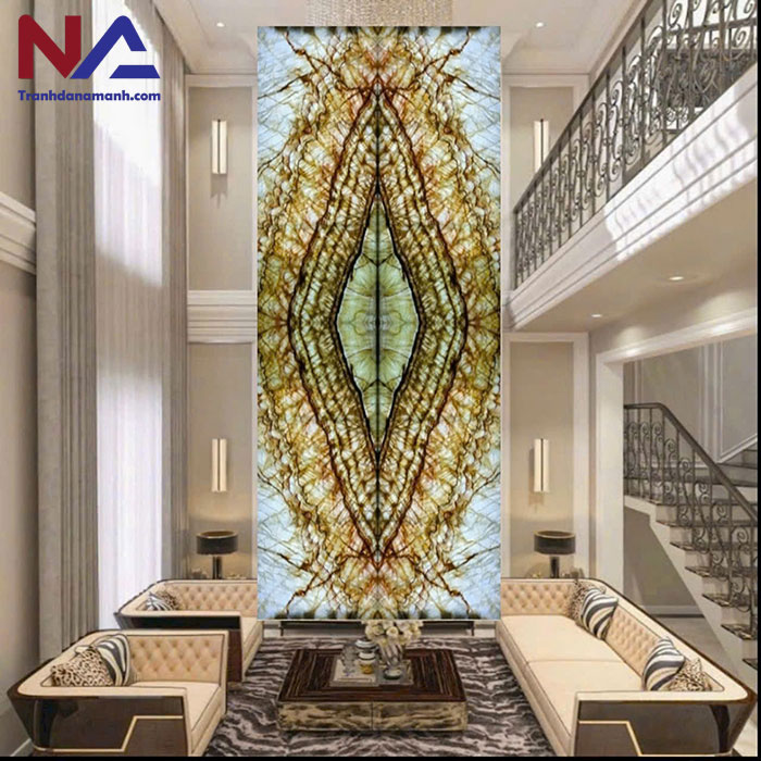 mẫu vách thông tầng bằng đá tự nhiên đẹp, đẳng cấp