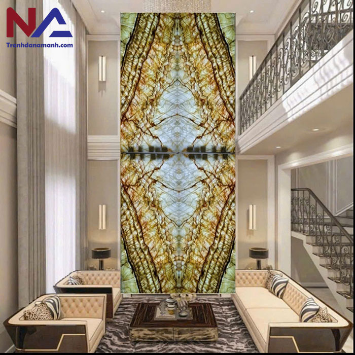Tranh đá thông tầng Onyx xuyên sáng TDTT01