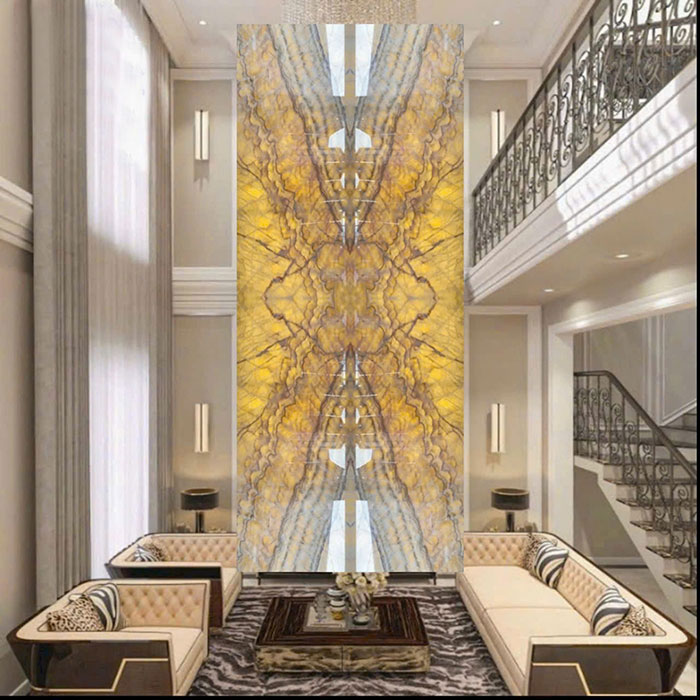 Tranh đá thông tầng Onyx xuyên sáng TDTT02