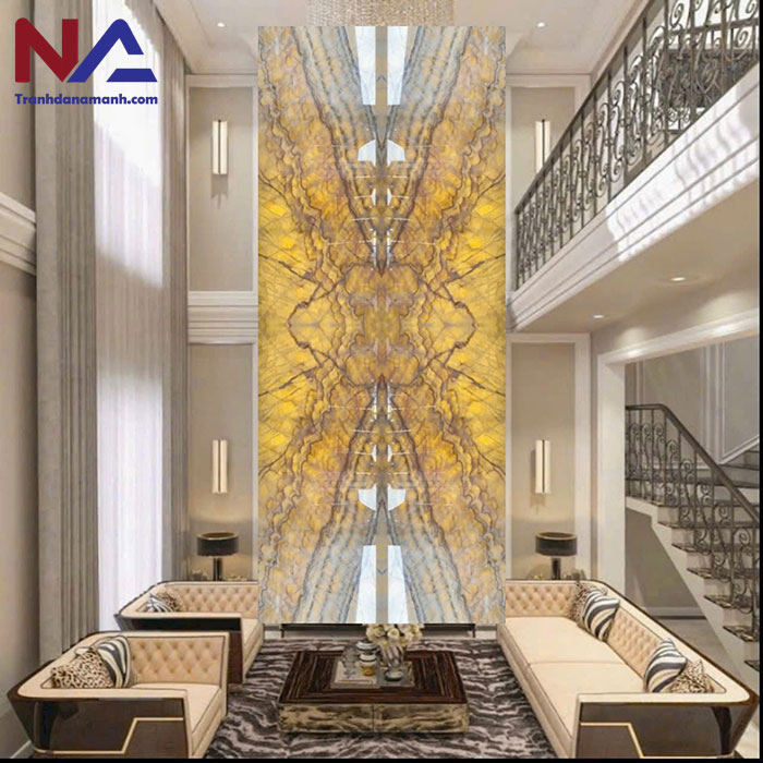 mẫu vách thông tầng bằng đá tự nhiên đẹp, đẳng cấp