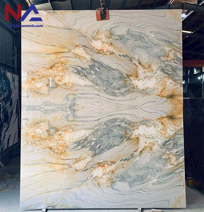 Tranh đá thạch anh đối xứng TDDX06