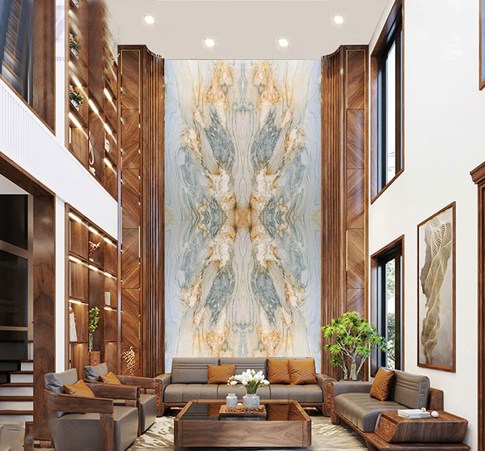 Tranh đá thạch anh thông tầng TDTT18