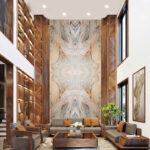 Tranh đá thạch anh thông tầng TDTT20