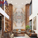 Tranh đá thạch anh thông tầng TDTT20