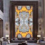 Tranh đá thông tầng xuyên sáng TDTT19