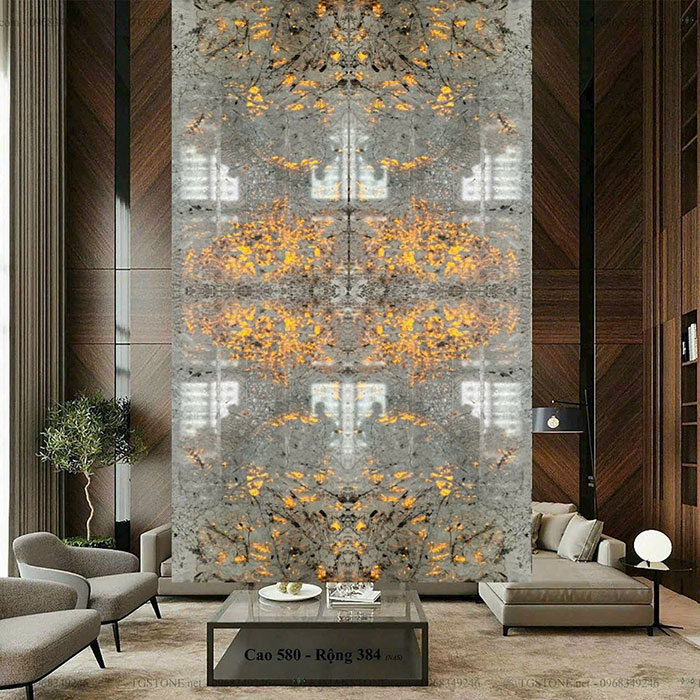 Tranh đá thạch anh thông tầng TDTT37