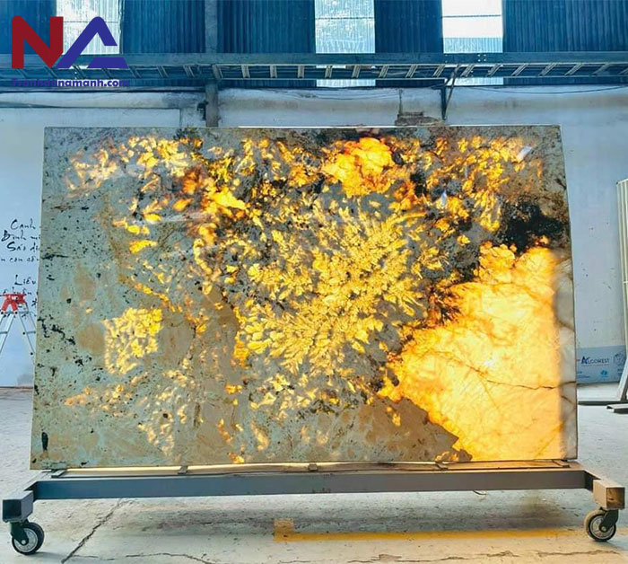 Tranh đá Alpinus xuyên sáng TDXS02