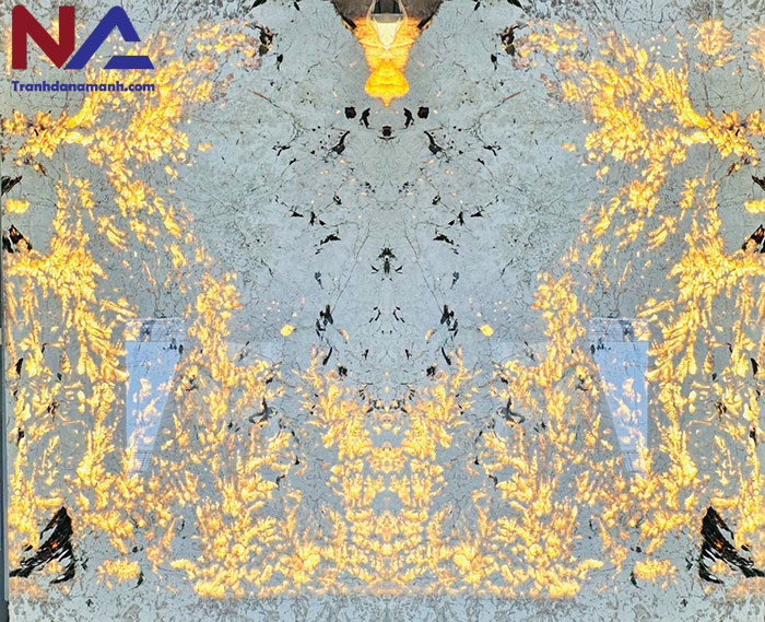 Tranh đá Alpinus xuyên sáng TDXS03