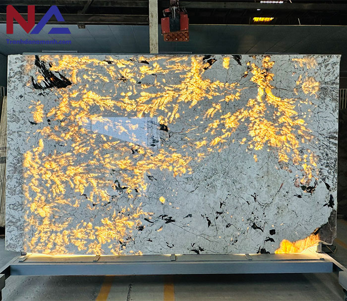 Tranh đá Alpinus xuyên sáng TDXS03