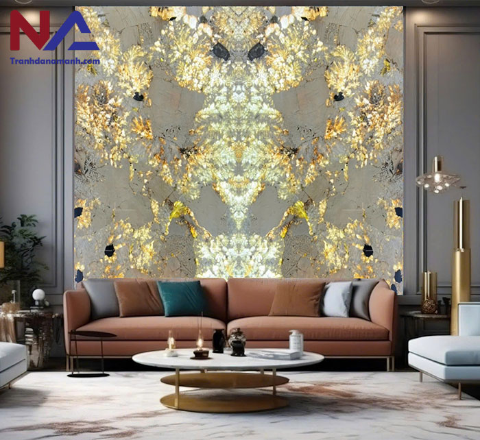 Tranh đá Alpinus xuyên sáng TDXS11