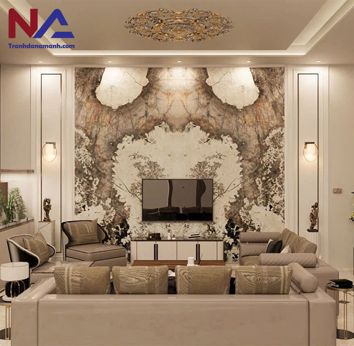 Tranh đá xuyên sáng tự nhiên TDXS07