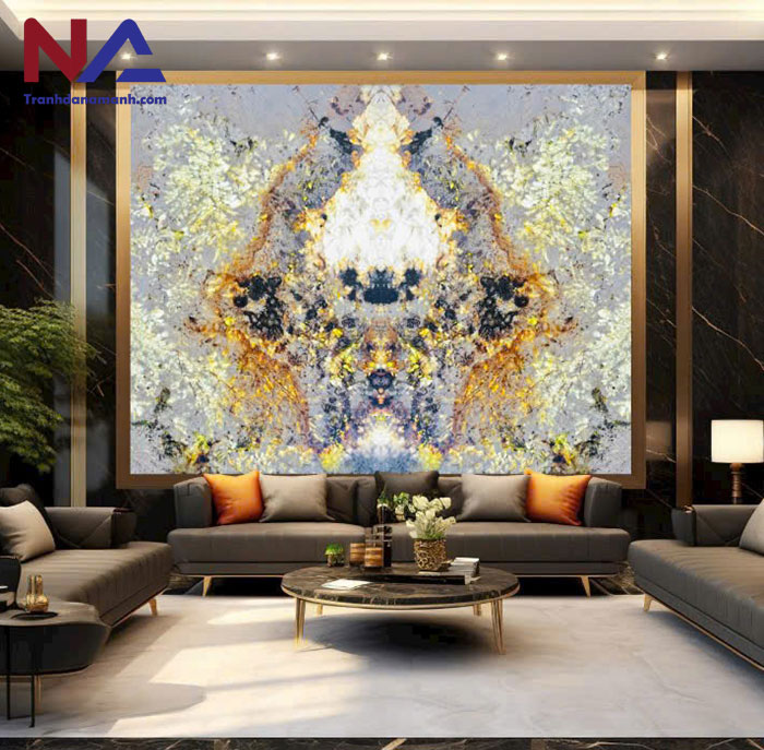 Tranh đá xuyên sáng tự nhiên TDXS08