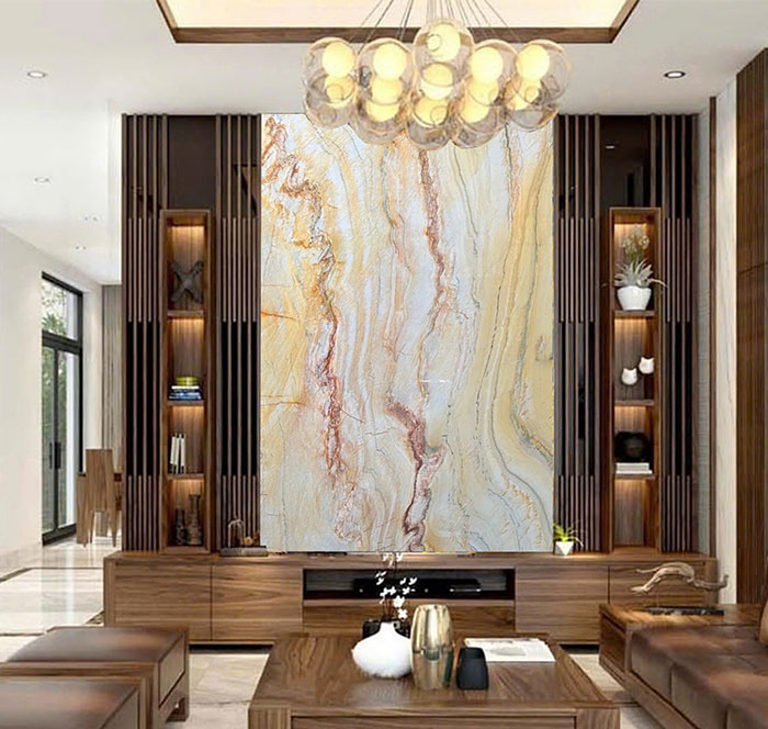 Tranh đá thạch anh TDTA15 - 1 tấm đơn