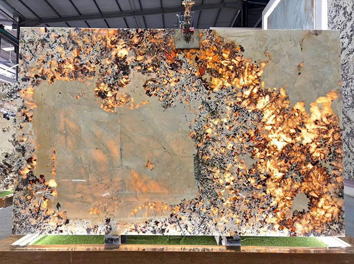 Tranh đá thạch anh tự nhiên TDTA12