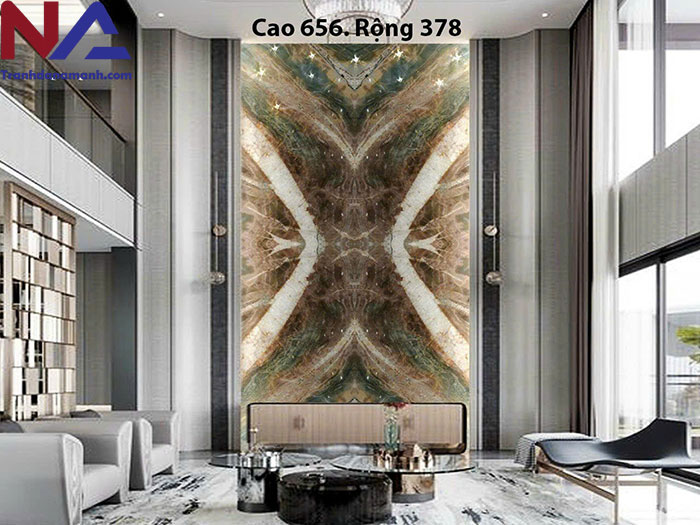 Tranh đá tự nhiên thông tầng