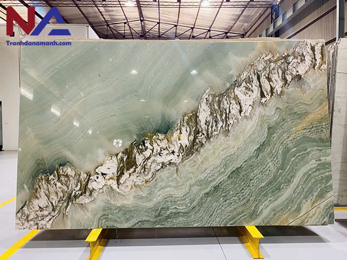 Tranh đá thạch anh đối xứng TDDX-PH03