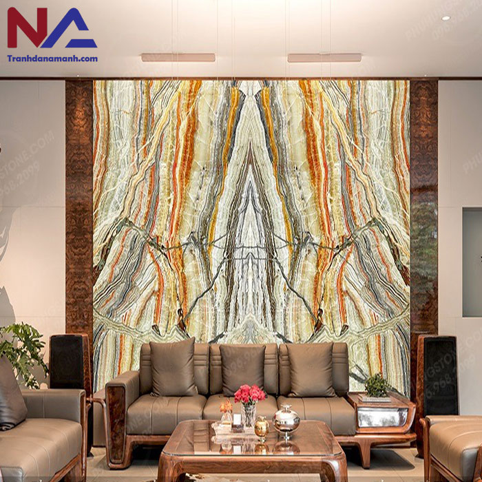 Tranh đá Onyx ngũ sắc TDONYX-PH03