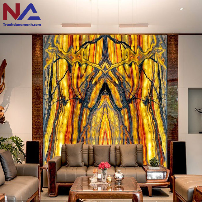 Tranh đá Onyx ngũ sắc TDONYX-PH03