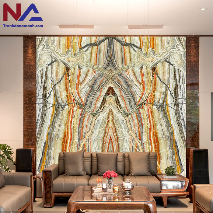 Tranh đá Onyx ngũ sắc TDONYX-PH03