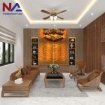 Tranh đá Onyx cao cấp TDONYX-AP03 | 2 tấm đối xứng