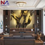 Tranh đá sơn thủy tự nhiên TDST-AP01