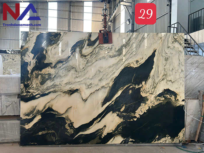 Tranh đá sơn thủy tự nhiên TDST-GD01