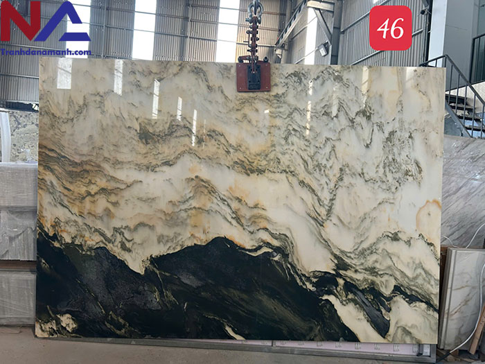 Tranh đá sơn thủy tự nhiên TDST-GD02