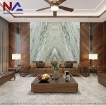 Tranh đá thạch anh đối xứng TDDX-PH07